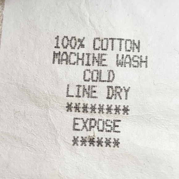 LANY Women's 100% Cotton Vintage Ruffle Front Tie Crop Top - M - Picture 7 of 7